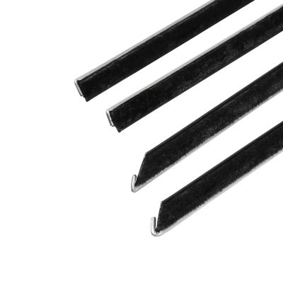 1965-1966 Ford Mustang Fastback Economy Window Channel Strip Set Scott Drake