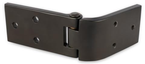 1966-1977 Ford Bronco Door Hinge Driver Side Black Scott Drake