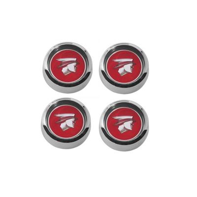 67-68 Ford Cougar Magnum Hub Cap (Red) Scott Drake