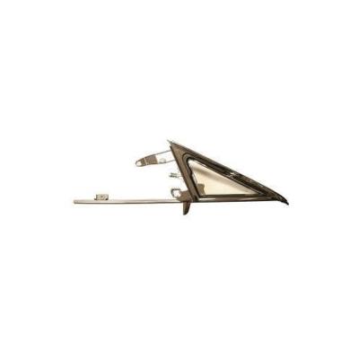 1967 Ford Mustang Vent Window Frame and Glass Assembly, Clear, Driver Side Scott Drake