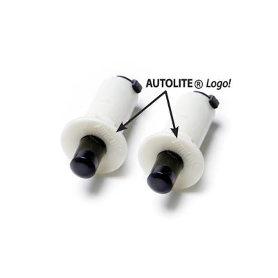 1968-1970 Ford Mustang Courtesy Light Switch, White, Pair Scott Drake