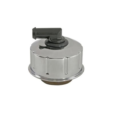 68-70 Ford Mustang Chrome Oil Cap W/o Logo Scott Drake