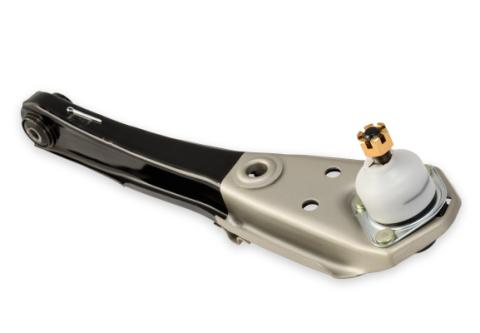 1968-1969 Ford Mustang Lower Control Arm with Jacking Tab Black/Gray Scott Drake
