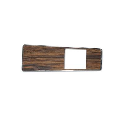 69 Ford Mustang Console Insert, Light Teak Scott Drake