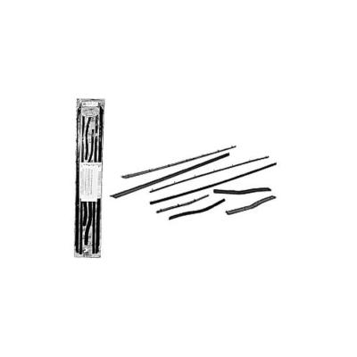 1969-1970 Ford Mustang Window Channel Strip Set Scott Drake