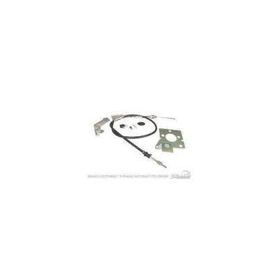 69-70 Ford Mustang Clutch Cable Kit for T5 and Tremec