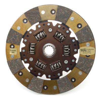 High Performance Clutch Pressure Plate and Disc Set 310 ft/lbs Capacity 9.125 Inch Diameter 14-Spline Fits Jeep Trucks 2.5L Centerforce Dual Friction