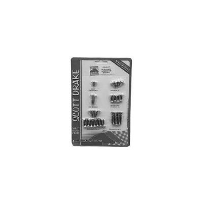 1967-1968 Ford Mustang Coupe Interior Trim Screw Kit Scott Drake