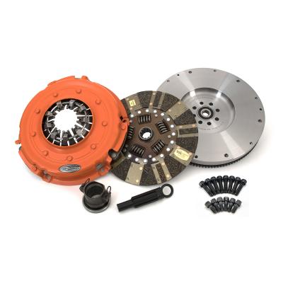 High Performance Clutch and Flywheel Kit 127 Tooth Gear 0 in/oz Internally Balanced 8 Bolt Crank 530 ft/lbs Capacity 10.750 Inch Diameter 10-Spline Fits Jeep Wrangler and Wrangler JK 3.6L Centerforce Dual Friction