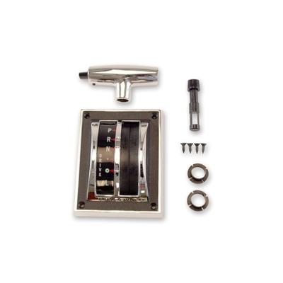 1964-1966 Ford Mustang Shifter Bezel &amp; Knob Kit Scott Drake