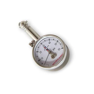 Mustang Tire Pressure Gauge with Tri-Bar Logo and Case Scott Drake
