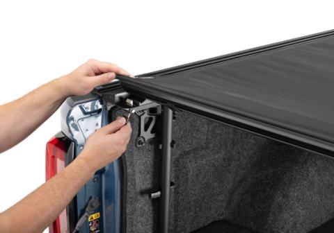 Pro X15 TS Tonneau Cover Black 2004-2015 Nissan Titan 5 Foot 6 Inch Bed Truxedo