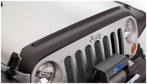 Black Trail Armor Hood And Tailgate Protector Set For 2007-2018 Jeep Wrangler JK Bushwacker