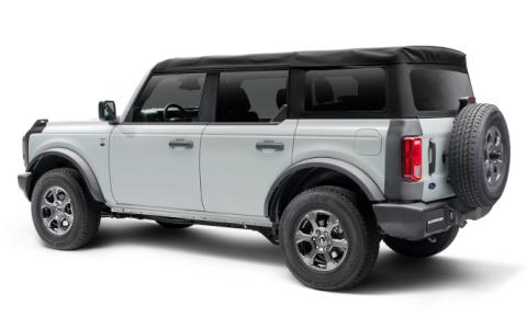 Black Trail Armor Rear Corners For 21-23 Ford Bronco 2 &amp; 4 Dr Bushwacker