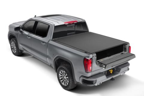 Pro X15 Tonneau Cover Black 2019 (New Body Style)-2026 Silverado/Sierra (without CarbonPro Bed) 5 Foot 9 Inch Bed with MultiPro Tailgate Truxedo