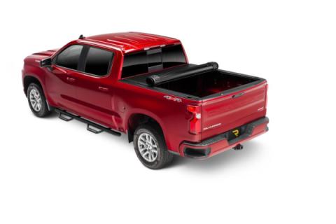 Sentry Tonneau Cover Black 2019 (New Body Style)-2026 Silverado/Sierra (without CarbonPro Bed) 5 Foot 9 Inch Bed Truxedo