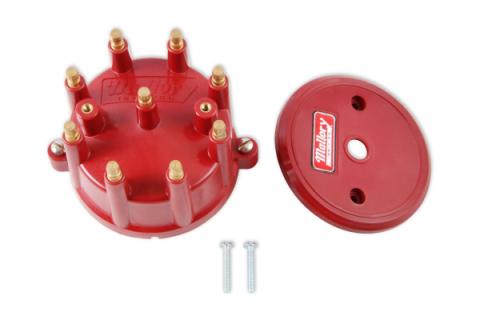 Cap High Energy 8-Cylinder Distributor Screw Down Mallory