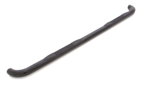 3 Inch Round Bent Nerf Bars Black 2005-2026 Nissan Frontier Crew Cab Lund