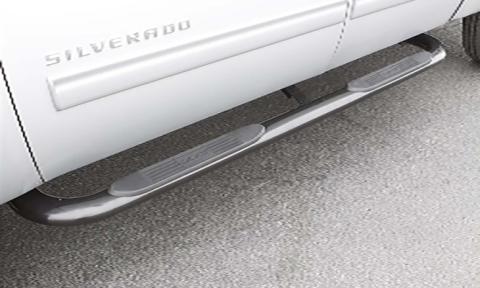 4 Inch Oval Bent Nerf Bars Polished Stainless 2009-2021 Dodge Ram 1500 Quad Cab Lund