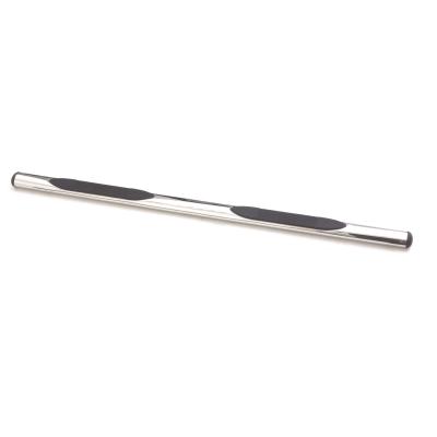 4 Inch Oval Straight Nerf Bars Polished Stainless 2009-2021 Dodge Ram 1500 Quad Cab Lund
