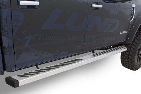 Summit Ridge 2.0 Running Board Kit Polished Stainless 2019-2026 Ram 1500 Quad Cab Lund