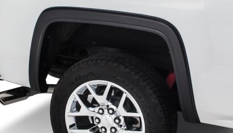 Black OE Style Smooth Finish 4-Piece Fender Flare Set For 2000-2006 Suburban 2003-2006 Yukon Xl 1500, Xl 2500 Bushwacker
