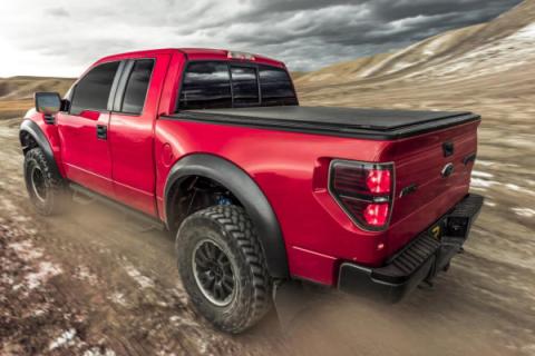 Lo Pro Tonneau Cover Black 2017-2025 Honda Ridgeline Truxedo