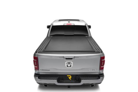Lo Pro Tonneau Cover Black Black 2019-2026 (New Body Style) Ram 5 Foot 7 Inch Bed with RamBox with or without Multifunction Tailgate Truxedo