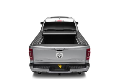 Lo Pro Tonneau Cover Black Black 2019-2026 (New Body Style) Ram 5 Foot 7 Inch Bed with RamBox with or without Multifunction Tailgate Truxedo