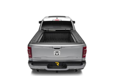 Lo Pro Tonneau Cover Black Black 2019-2026 (New Body Style) Ram 5 Foot 7 Inch Bed with RamBox with or without Multifunction Tailgate Truxedo