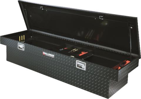 Challenger Single Lid Crossover Storage Box 1961-1965 1000/1500 Series Fleetside Standard Tub Lund