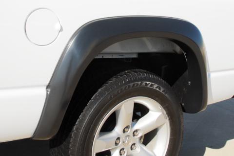 Extra Wide Style Fender Flare Set Rear, Smooth, 2-Piece Set 2002-2009 Dodge Ram 1500/2500/3500 Fleetside Lund