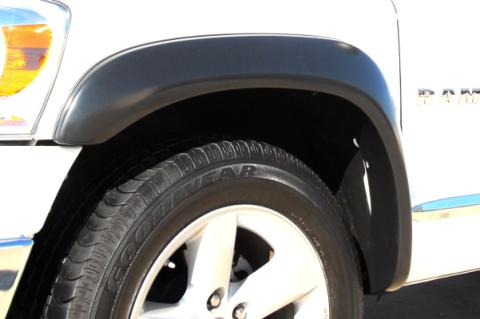 Extra Wide Style Fender Flare Set Front and Rear, Smooth, 4-Piece Set 2002-2009 Dodge Ram 1500/2500/3500 Fleetside Lund