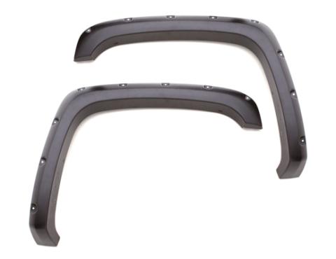 Rivet Style Fender Flare Set Front, Smooth, 2-Piece Set 2015-2020 Colorado/Canyon Fleetside 61.7 Bed Lund