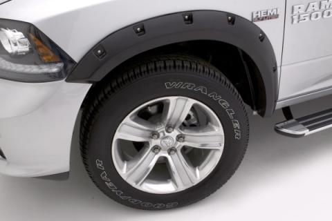 Rivet Style Fender Flare Set Front and Rear, Smooth, 4-Piece Set 1994-2001 Dodge Ram 1500/2500/3500 Fleetside Lund