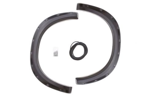 Rivet Style Fender Flare Set Rear, Smooth, 2-Piece Set 2002-2009 Dodge Ram 1500/2500/3500 Fleetside Lund