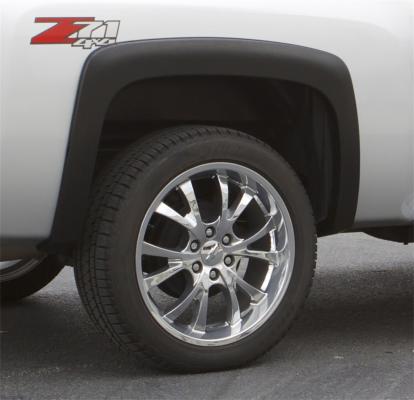 Sport Style Fender Flare Set Rear, Smooth, 2-Piece Set 2007-2014 Silverado/Sierra 1500/2500 HD/3500 HD Fleetside Lund