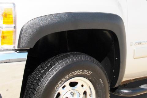 Sport Style Fender Flare Set Front, Textured, 2-Piece Set 2007-2014 Silverado/Sierra 1500/2500 HD/3500 HD Fleetside Lund
