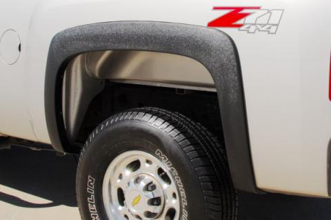 Sport Style Fender Flare Set Rear, Textured, 2-Piece Set 2007-2014 Silverado/Sierra 1500/2500 HD/3500 HD Fleetside Lund