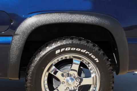 Sport Style Fender Flare Set Rear, Textured, 2-Piece Set 2007-2013 Sierra 1500 Fleetside Lund