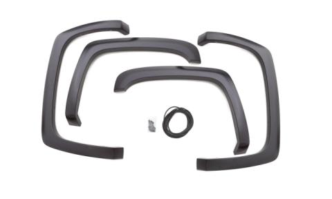 Sport Style Fender Flare Set Front and Rear, Smooth, 4-Piece Set 2016-2024 Nissan TITAN XD Lund