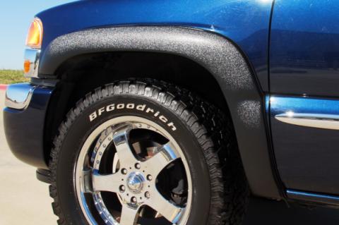 Sport Style Fender Flare Set Front, Textured, 2-Piece Set 2019-2024 Ram 1500 Lund