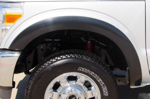 Sport Style Fender Flare Set Front and Rear, Textured, 4-Piece Set 2011-2016 Ford F-250 Super Duty/F-350 Super Duty Fleetside Lund
