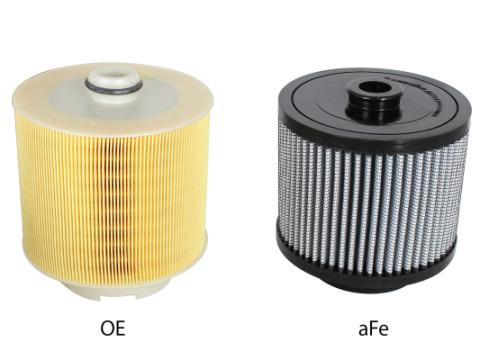 Magnum Flow OE Replacement Air Filter w/ Pro Dry S Media Audi A6/Quattro (C6) 05-11 V6-3.2L aFe Power