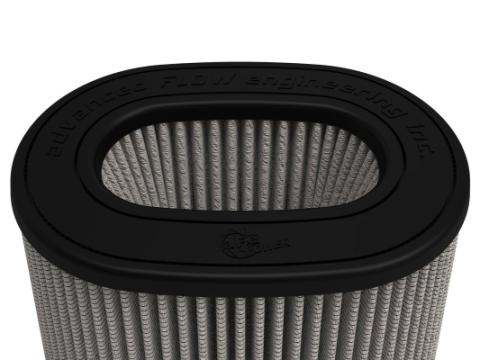 Momentum Intake Replacement Air Filter w/ Pro Dry S Media (6 x 4) Inch F x (8-1/2 x 6-1/2) Inch B x (7-1/4 x 5) Inch T (Inverted) x 7-1/4 Inch H aFe Power