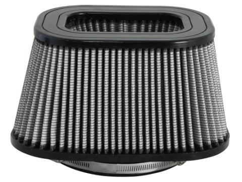 Magnum Force Intake Replacement Air Filter w/ Pro Dry S Media 7-1/8 Inch F x (8-3/4 x 10-1/2) Inch B x (6-1/2 x 8-5/8) Inch T (Inverted) x 5 Inch H aFe Power
