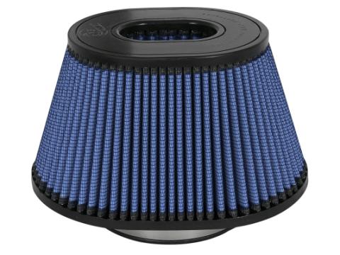 Magnum Force Intake Replacement Air Filter w/ Pro 5R Media 5-1/2 Inch F x (7x10) Inch B x (6-3/4x5-1/2) Inch T (Inverted) x 5-3/4 Inch H aFe Power