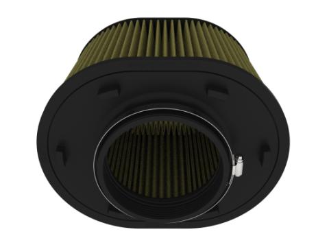 Magnum Force Intake Replacement Air Filter w/ Pro Guard 7 Media 5-1/2 Inch F x (12-1/4x9-3/4) Inch B x (11-1/4x8-3/4) Inch T (Inverted) x 8 Inch H aFe Power