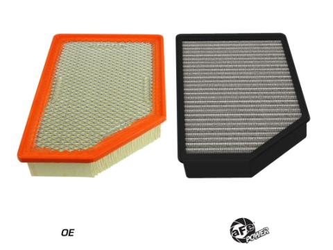 Magnum Flow OE Replacement Air Filter w/ Pro Dry S Media &amp; Foam Pre-Filter GM Diesel Trucks 20-26 V8-6.6L (td) L5P aFe Power