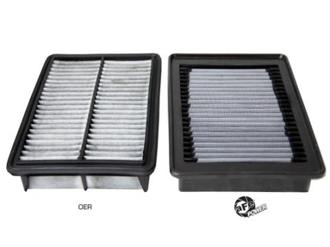 Magnum Flow OE Replacement Air Filter w/ Pro Dry S Media Mazda 3 19-23 L4-2.0L/19-26 L4-2.5L aFe Power